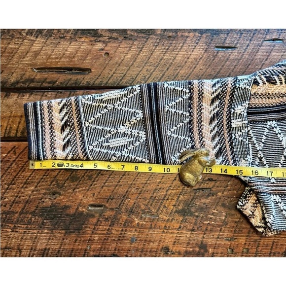 Old navy cable knit cardigan boho Aztec print size XLarge - Picture 9 of 13